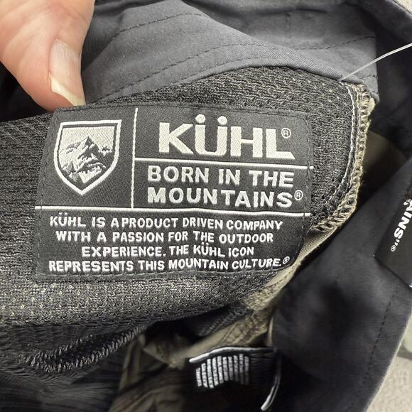 Kuhl Hiking Cargo Shorts Mens 38 Gray 12" Inseam Stretch Outdoor Nylon - Picture 7 of 8